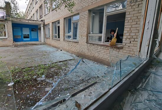 Russia Ukraine Military Operation Shelling