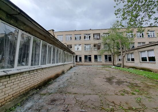 Russia Ukraine Military Operation Shelling