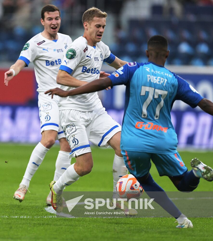Russia Soccer Premier-League Zenit - Dynamo