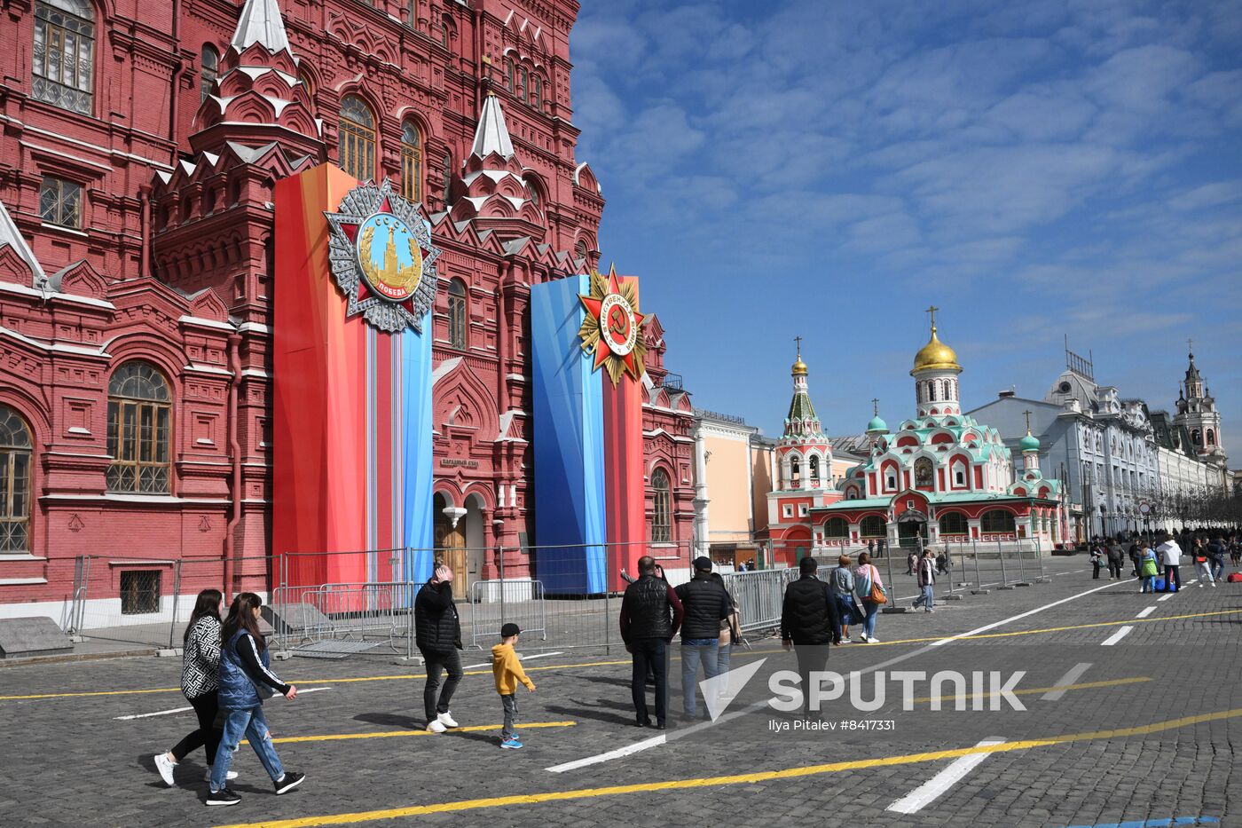 Russia Victory Day Preparations