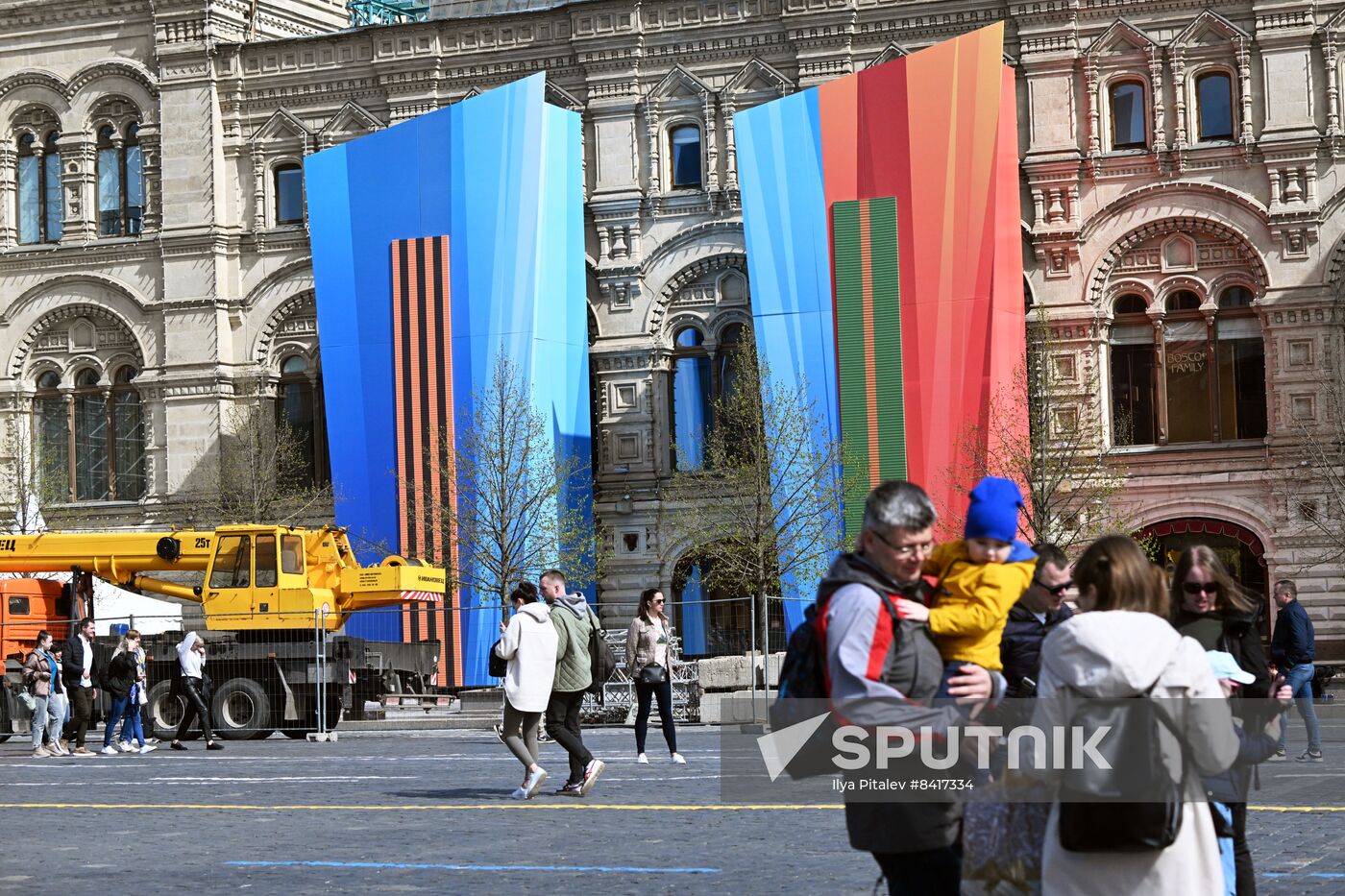 Russia Victory Day Preparations