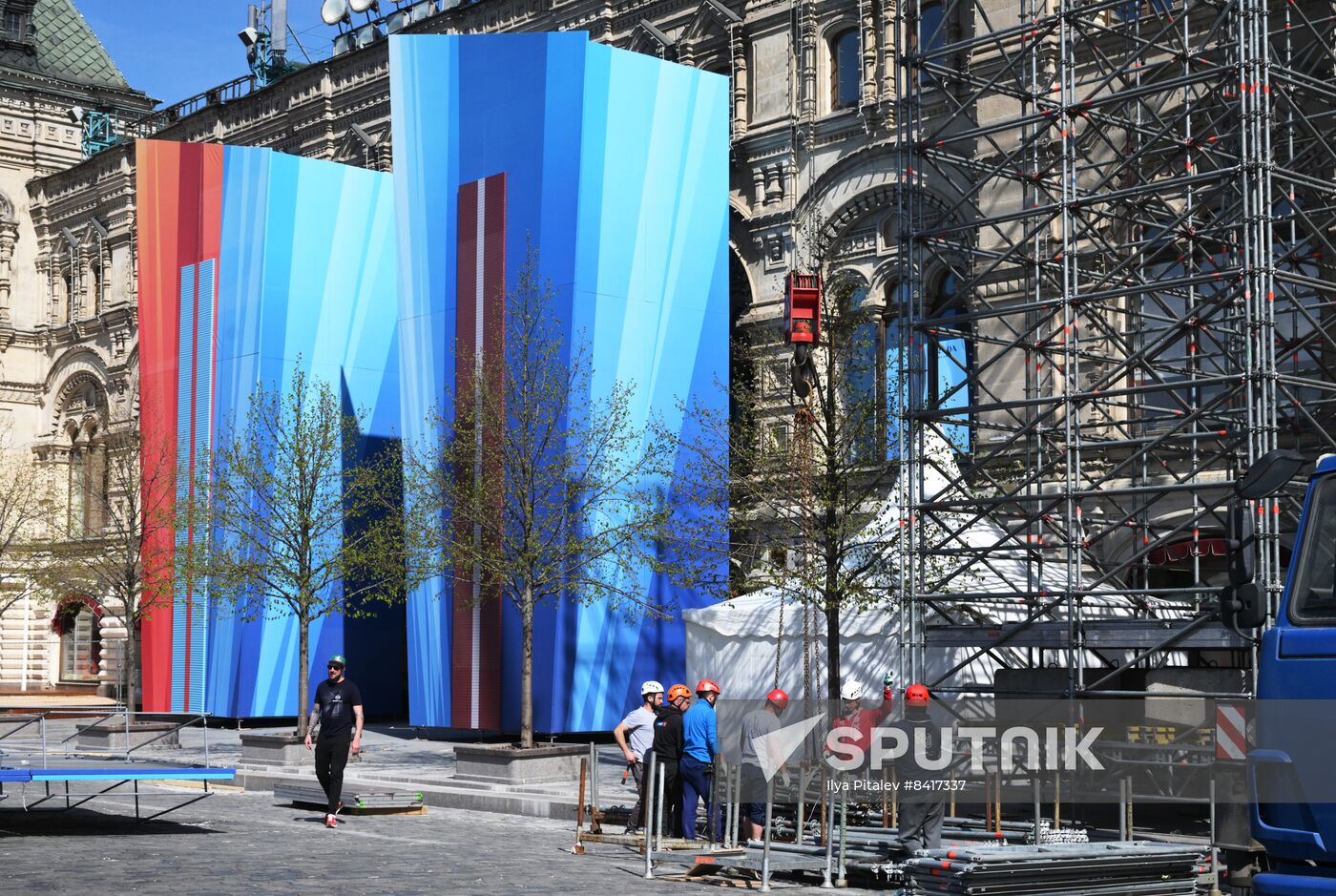 Russia Victory Day Preparations