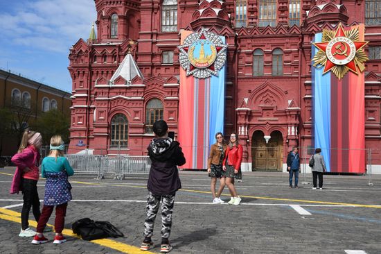 Russia Victory Day Preparations