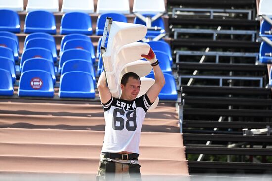 Russia Victory Day Preparations