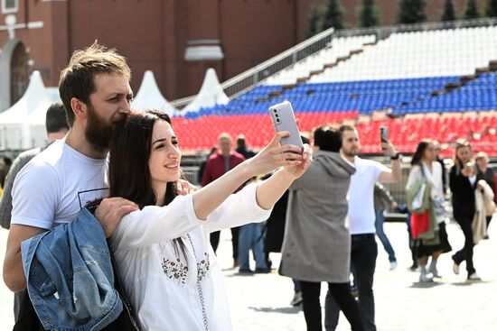 Russia Victory Day Preparations