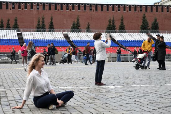 Russia Victory Day Preparations