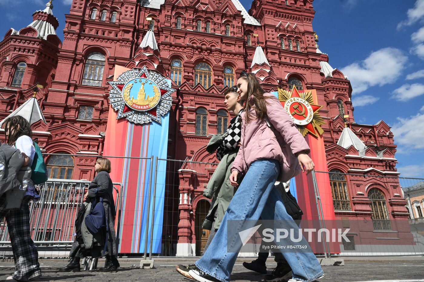 Russia Victory Day Preparations