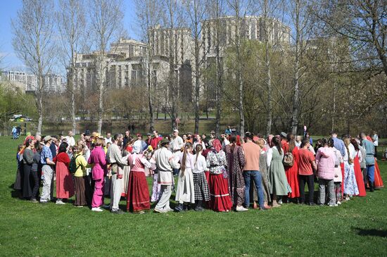 Russia Krasnaya Gorka Celebrations