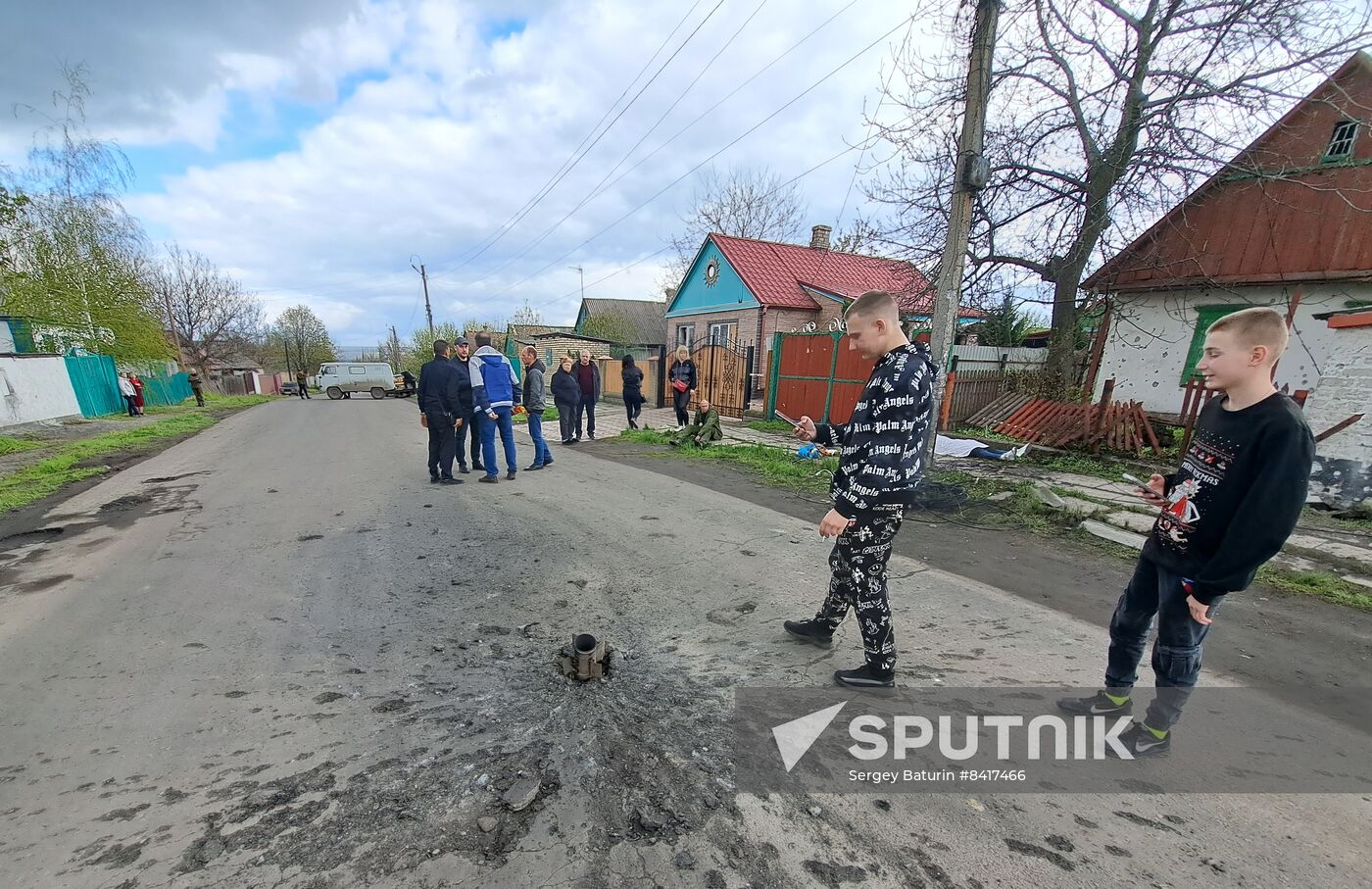 Russia Ukraine Military Operation Shelling