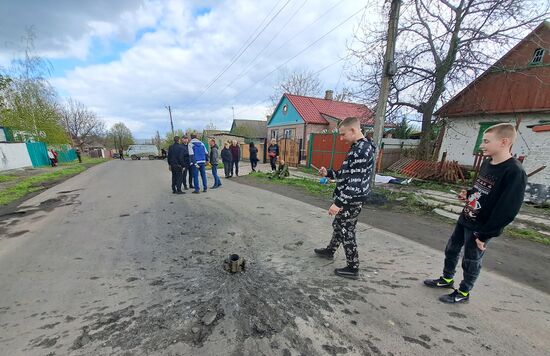 Russia Ukraine Military Operation Shelling