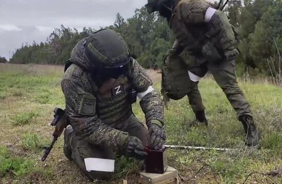 Russia Ukraine Military Operation Armored Train