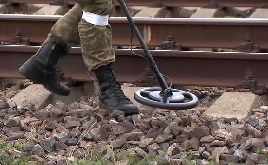 Russia Ukraine Military Operation Armored Train