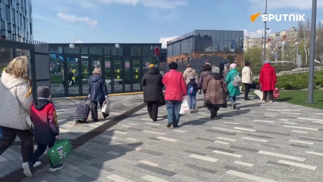 Russia's Belgorod residents evacuating from apartment block due to bomb