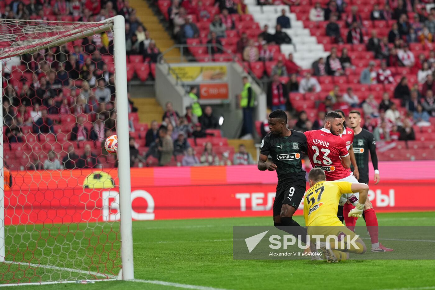 Russia Soccer Premier-League Spartak - Krasnodar