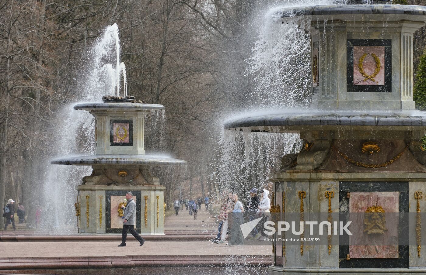 Russia Fountain Season