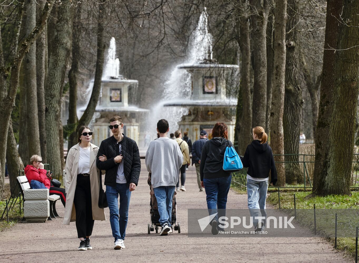 Russia Fountain Season