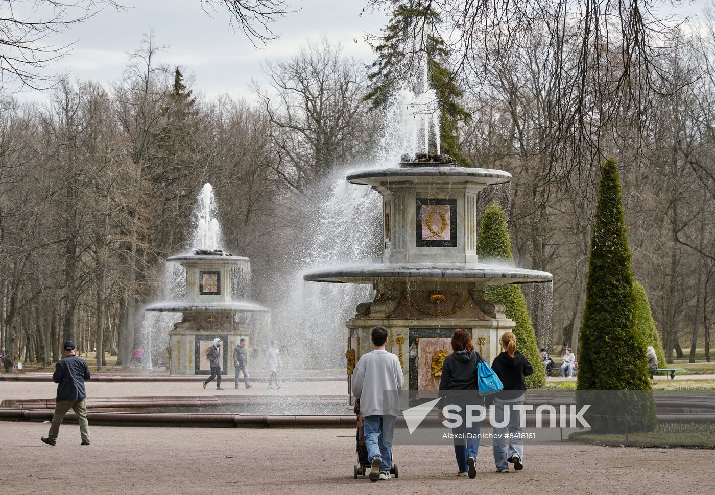 Russia Fountain Season