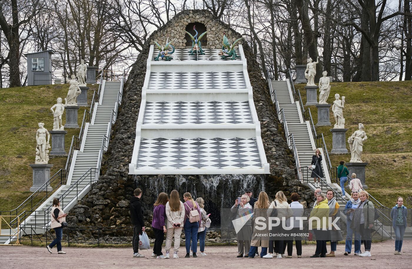 Russia Fountain Season