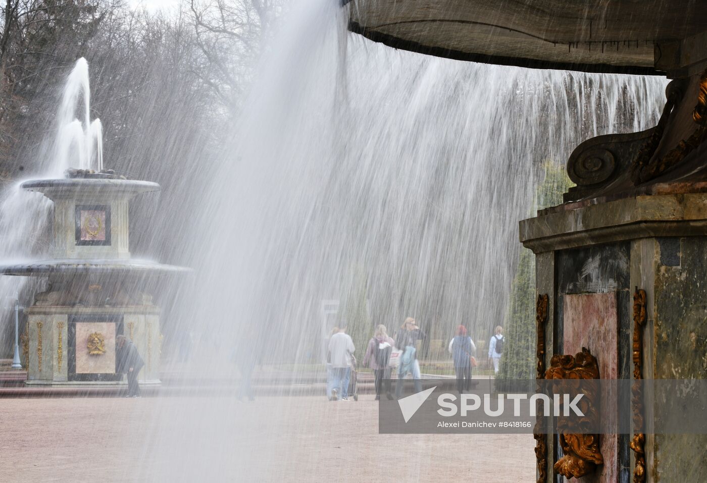 Russia Fountain Season