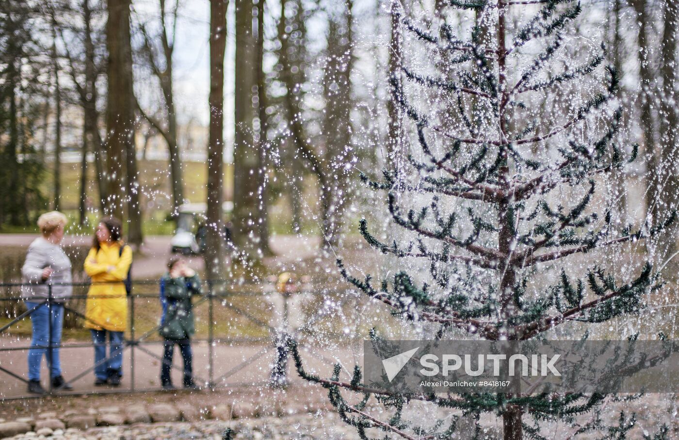 Russia Fountain Season