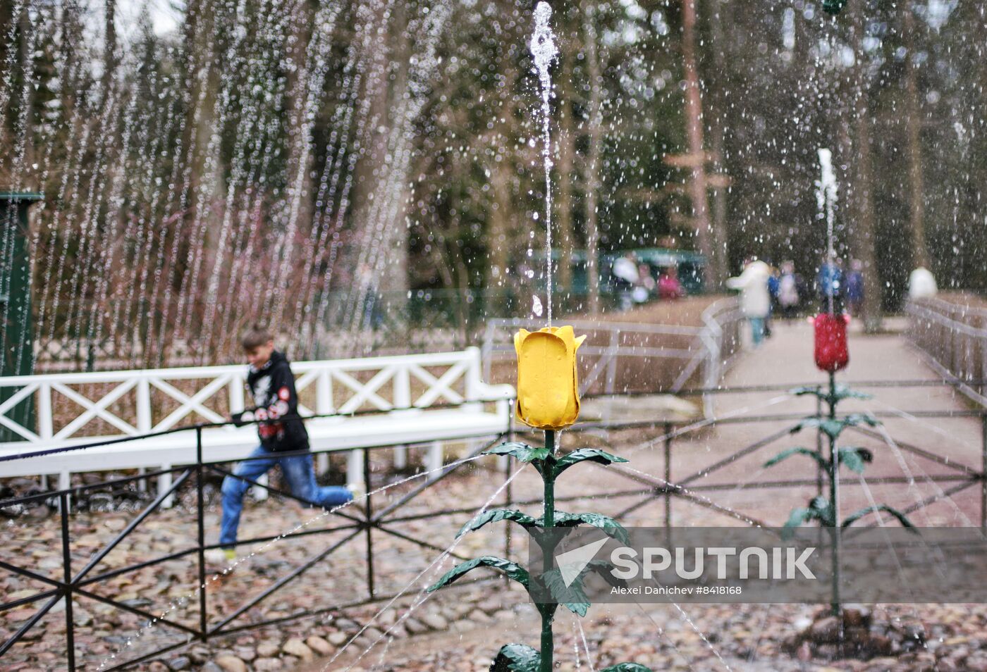 Russia Fountain Season