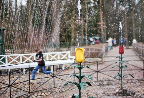 Russia Fountain Season