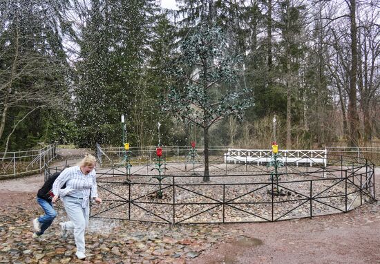 Russia Fountain Season