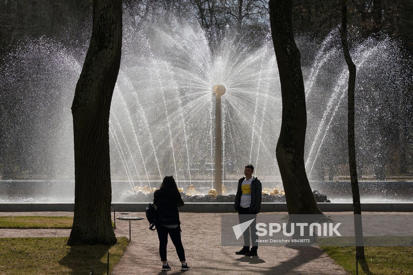 Russia Fountain Season