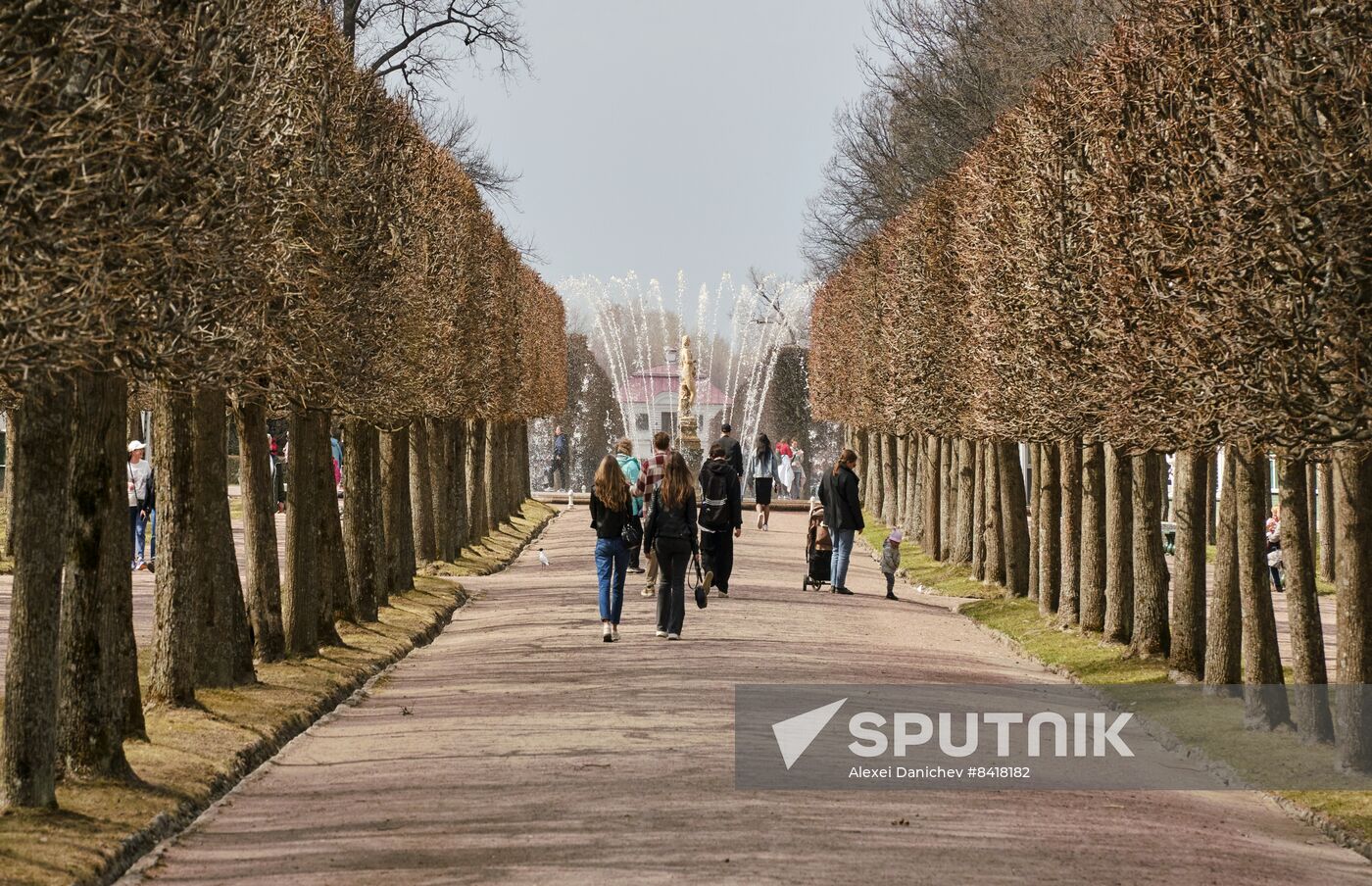 Russia Fountain Season