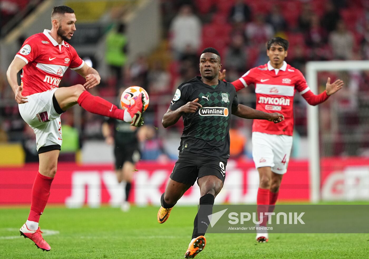 Russia Soccer Premier-League Spartak - Krasnodar