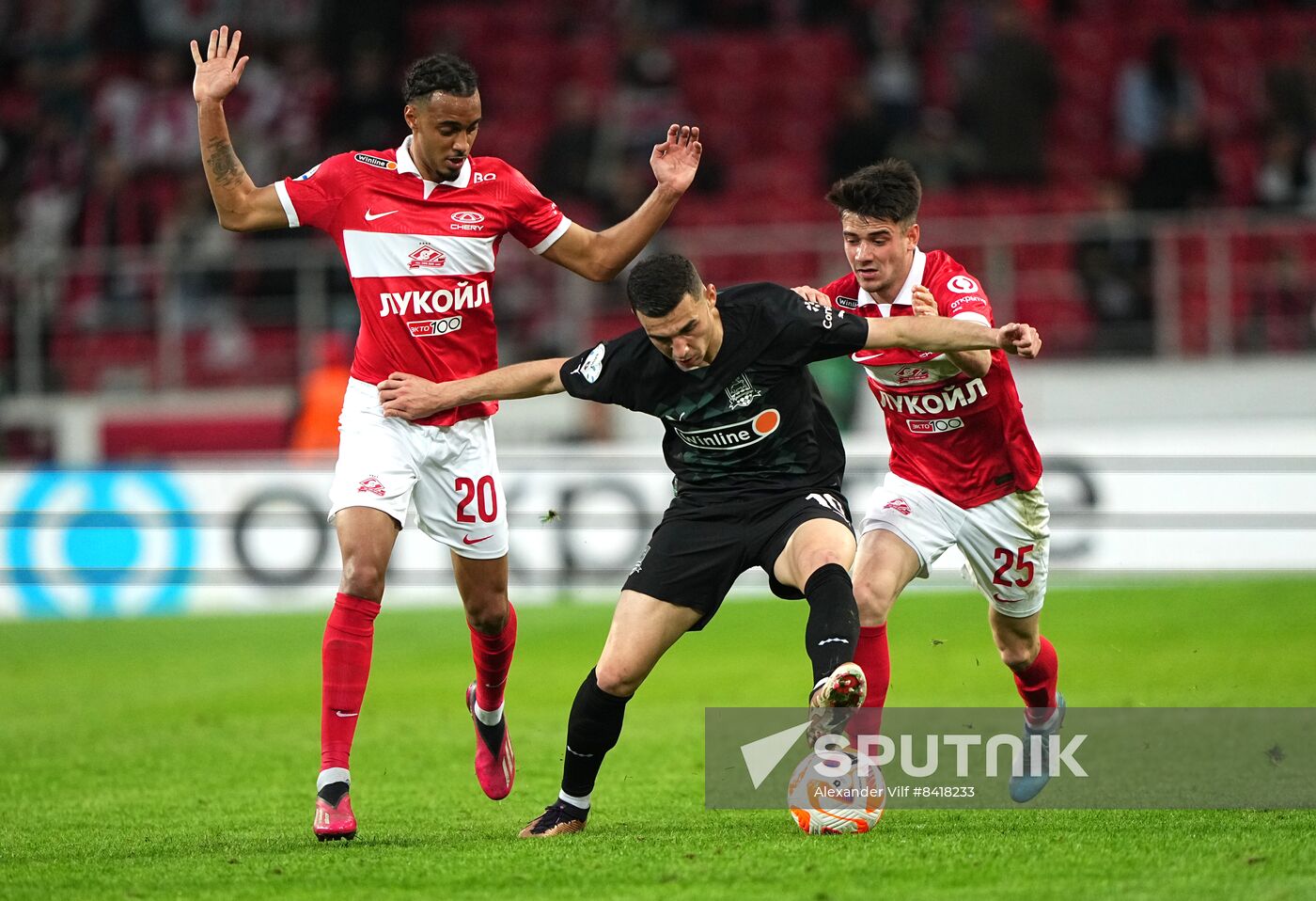 Russia Soccer Premier-League Spartak - Krasnodar