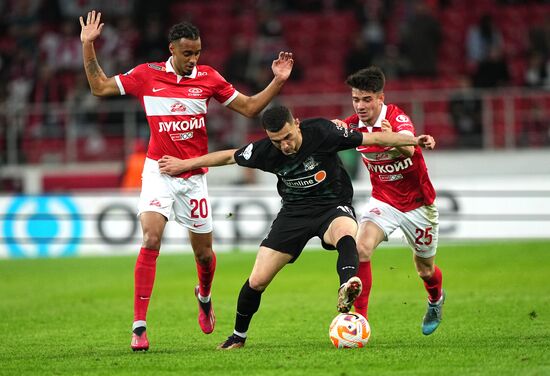 Russia Soccer Premier-League Spartak - Krasnodar