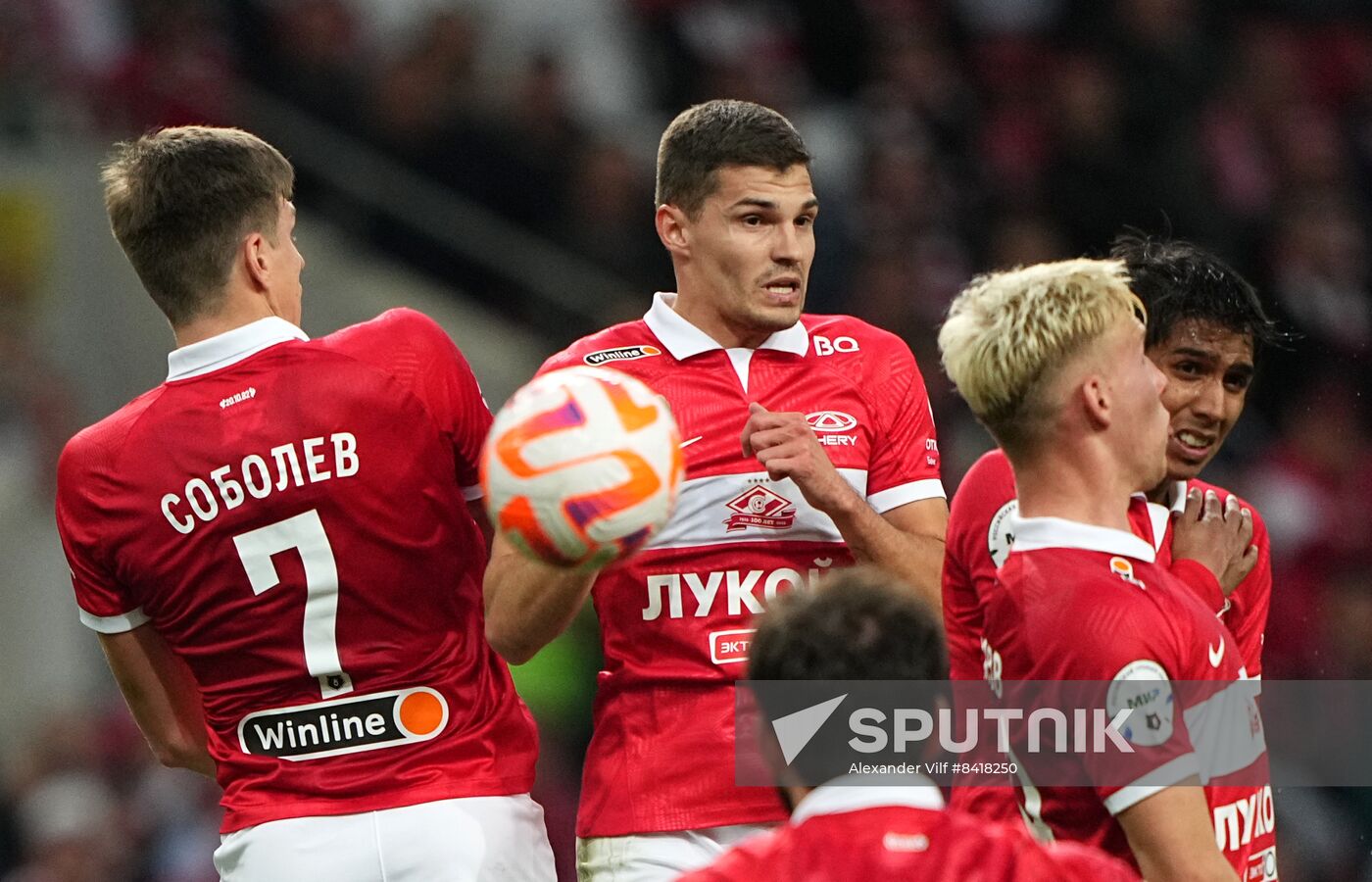 Russia Soccer Premier-League Spartak - Krasnodar