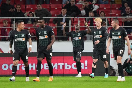 Russia Soccer Premier-League Spartak - Krasnodar