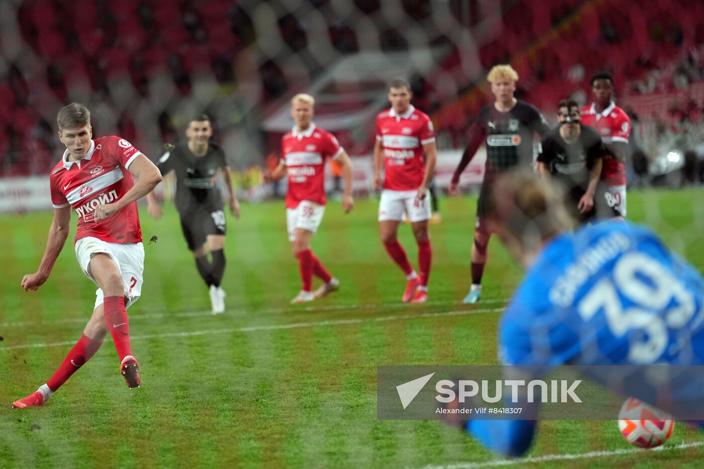 Russia Soccer Premier-League Spartak - Krasnodar