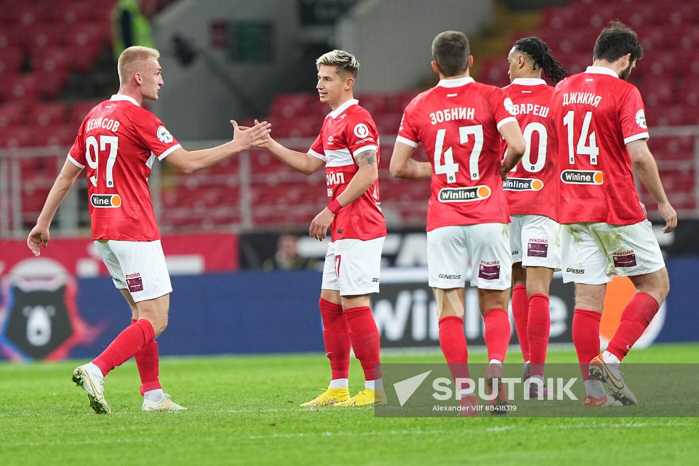 Russia Soccer Premier-League Spartak - Krasnodar