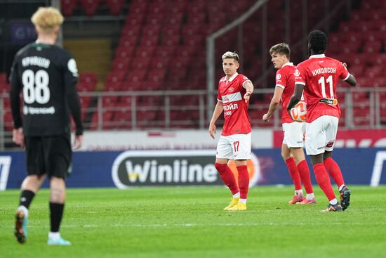 Russia Soccer Premier-League Spartak - Krasnodar