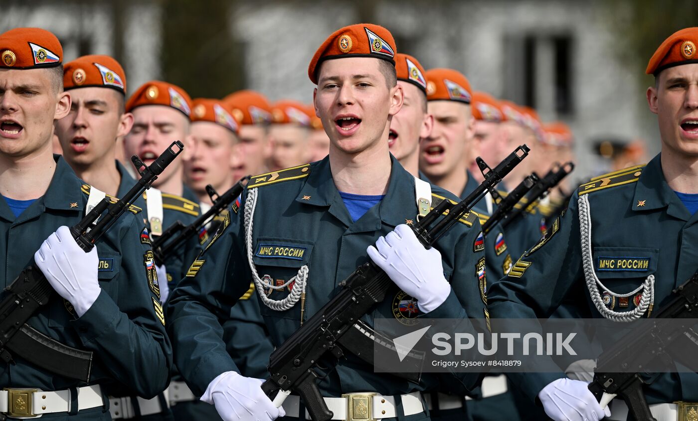 Russia WWII Victory Parade Preparations