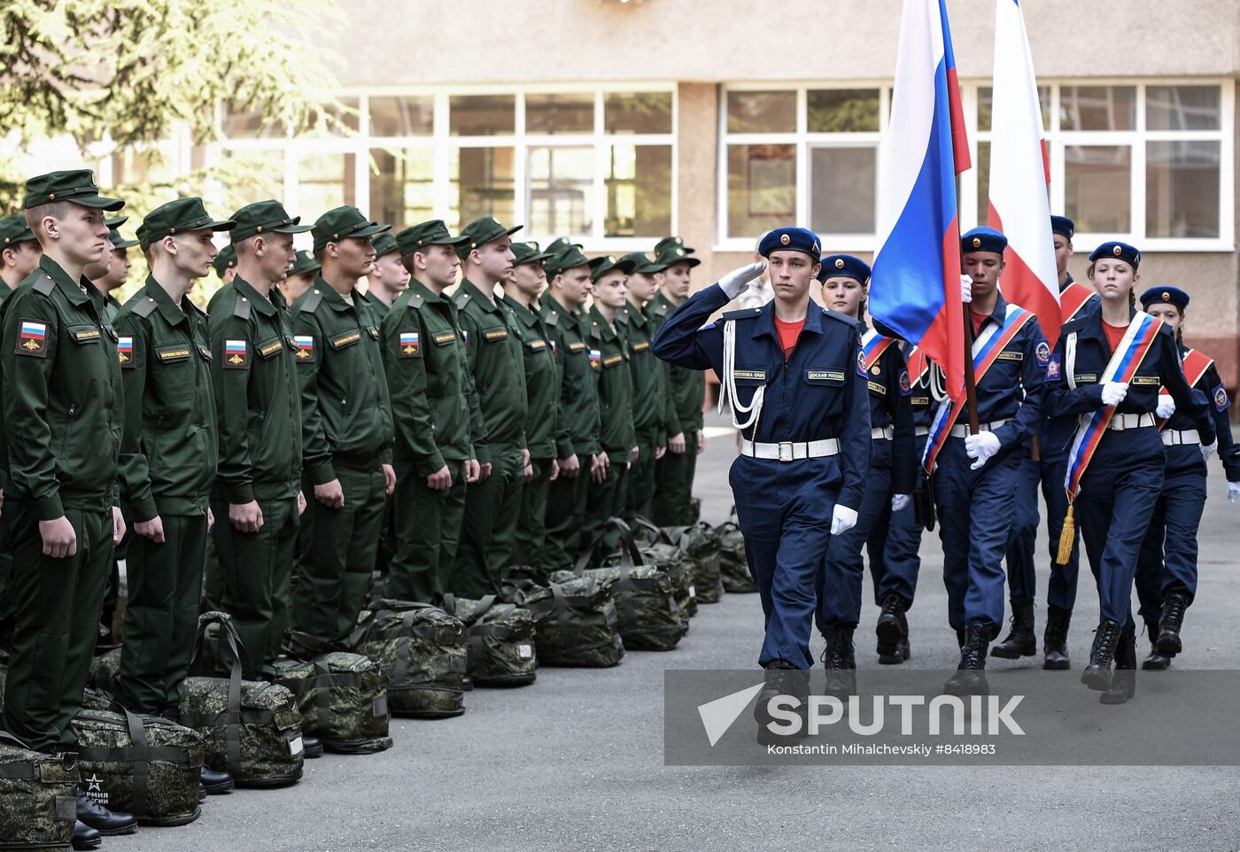 Russia Defence Conscripts