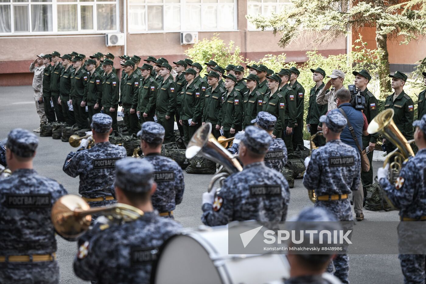 Russia Defence Conscripts