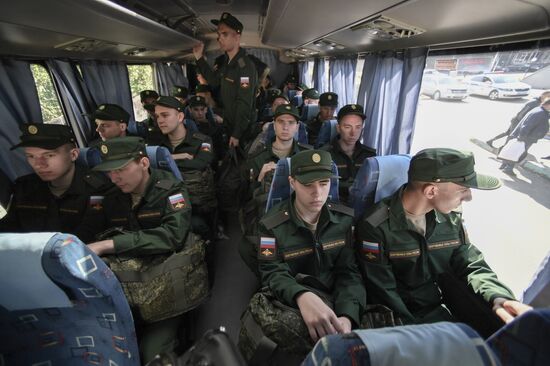 Russia Defence Conscripts
