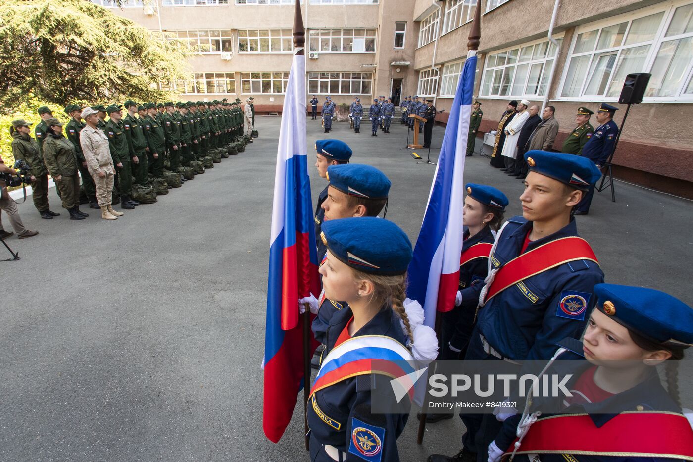 Russia Defence Conscripts