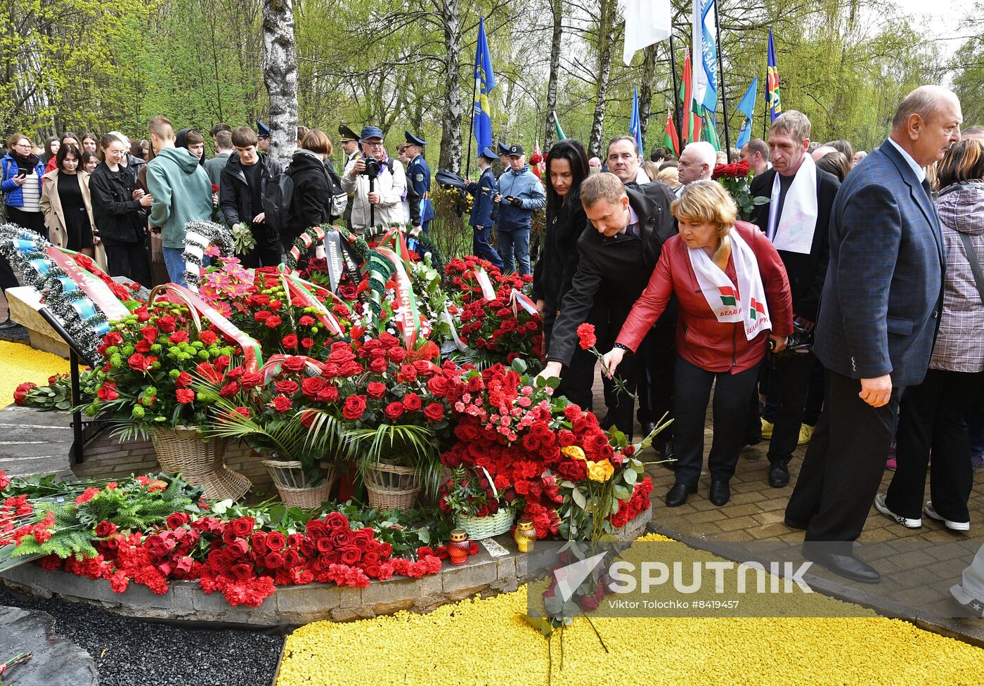 Belarus Chernobyl Disaster Anniversary