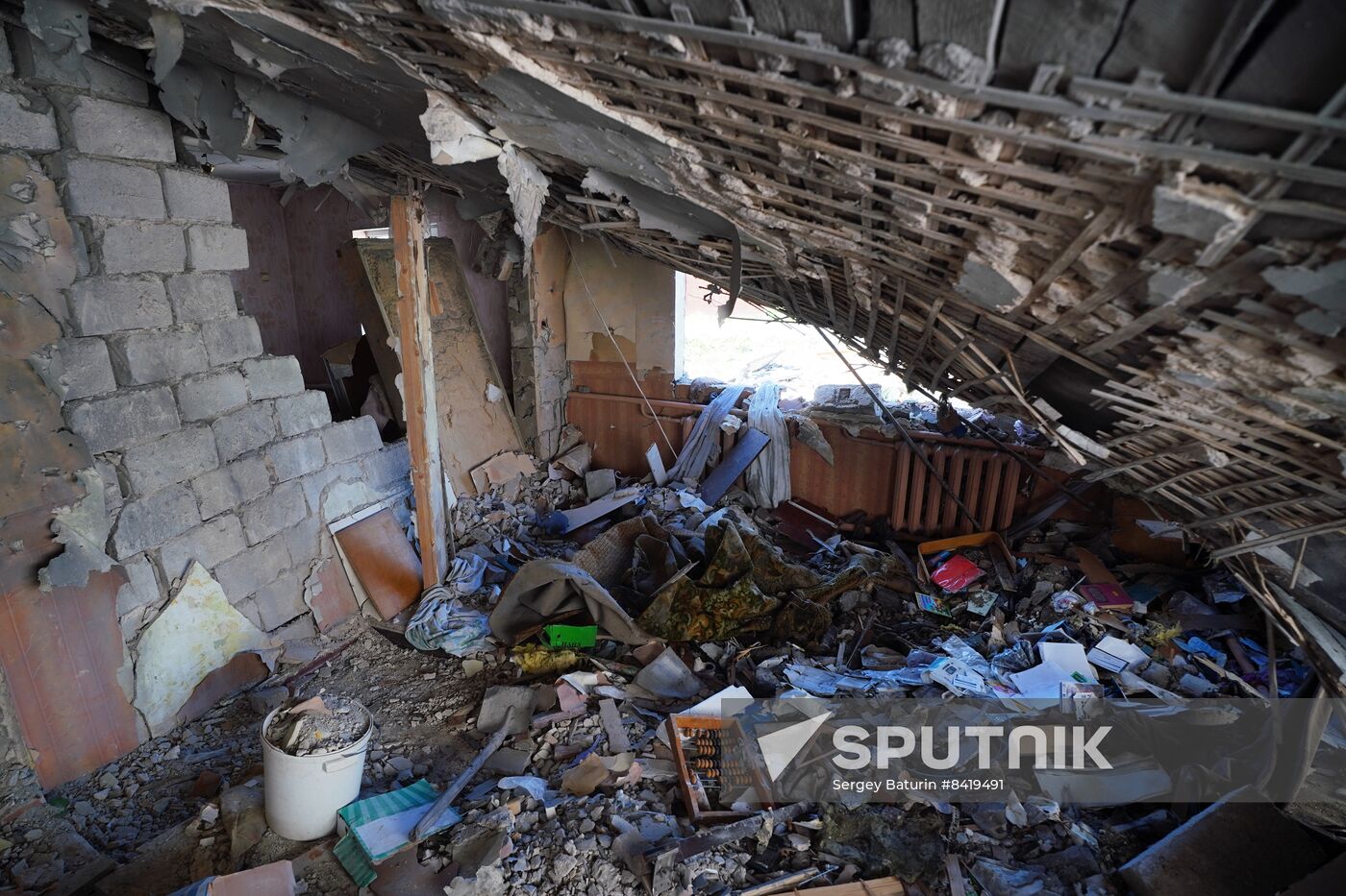 Russia DPR Shelling