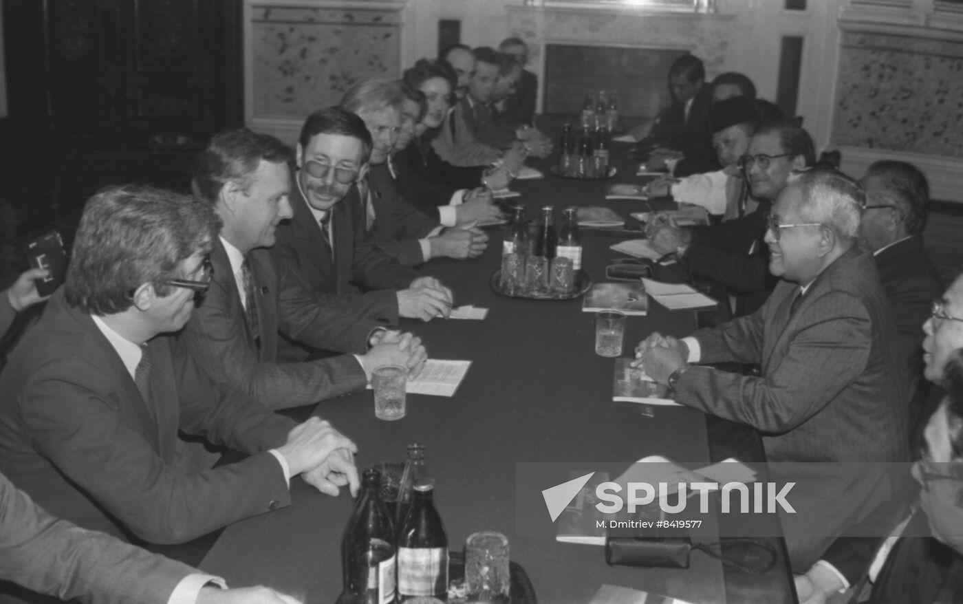 Indonesian parliamentary delegation in Leningrad