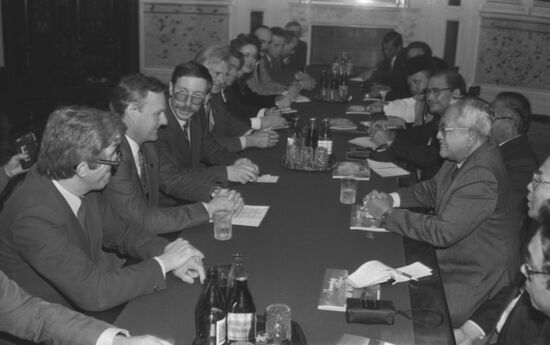 Indonesian parliamentary delegation in Leningrad