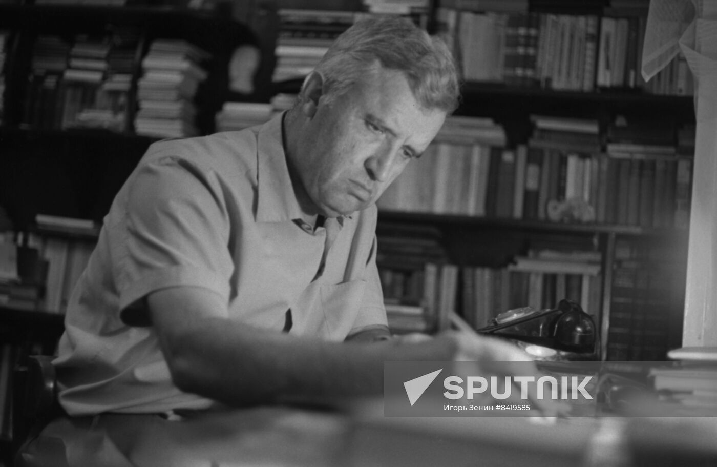 Andrei Lupan, Moldovan writer and delegate of 28th Congress of CPSU