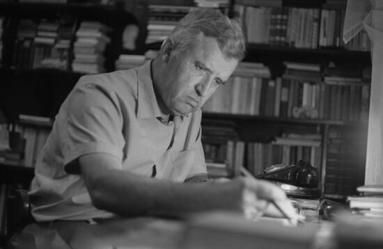 Andrei Lupan, Moldovan writer and delegate of 28th Congress of CPSU