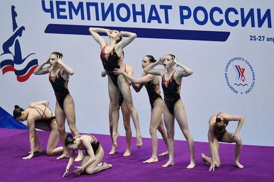 Russia Artistic Swimming Championship Team