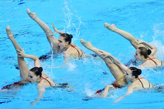 Russia Artistic Swimming Championship Team